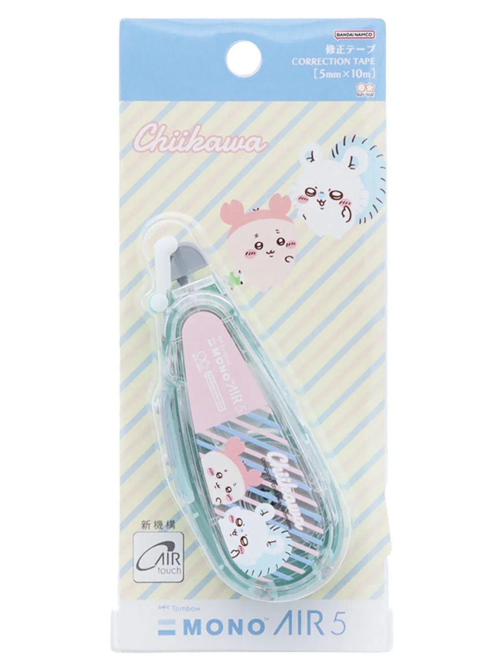 Brand New Chiikawa Momonga Furuhonya Mono Air5 Correction Tape (B) - Blue